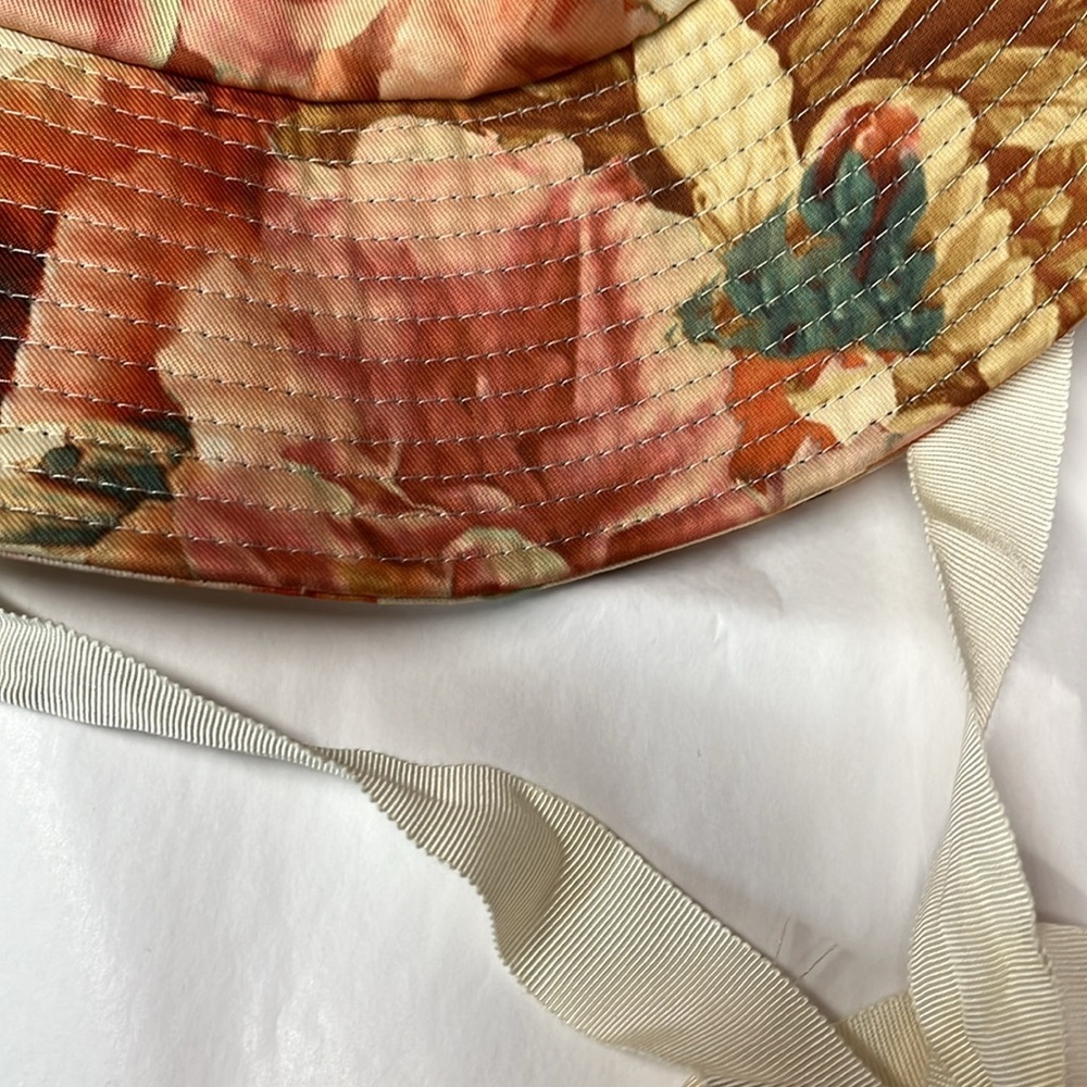 Free People Anthropologie X Wyeth Romy Hat Floral Bucket Hat - Picture 8 of 9